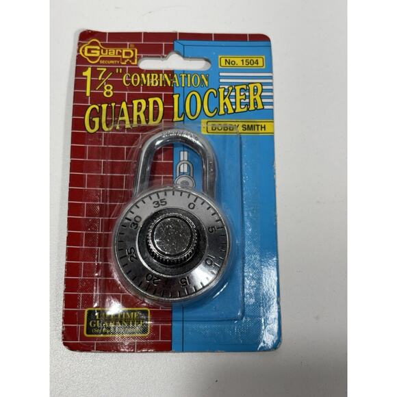 Lot of 2 MASTER LOCK 22D + Guard Locker COMBINATION 1504 NOS - Picture 2 of 11